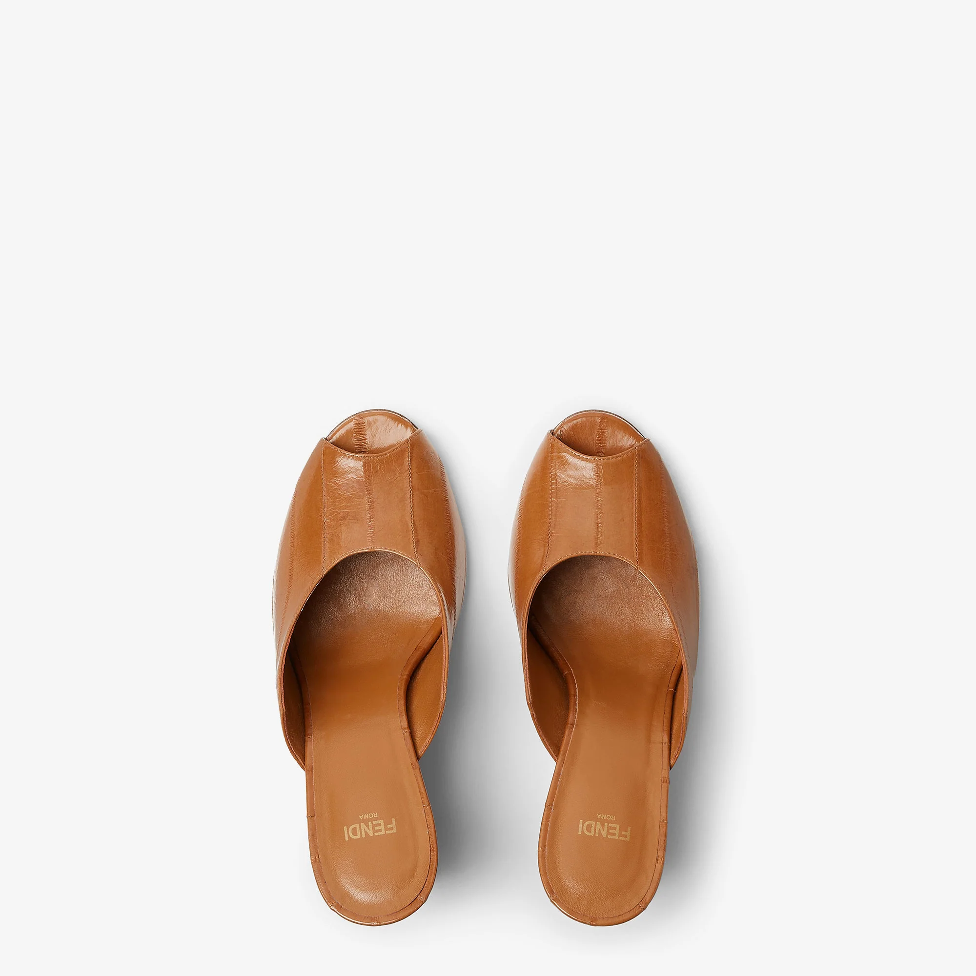 Fendi Arco Leather Sandals - Image 7