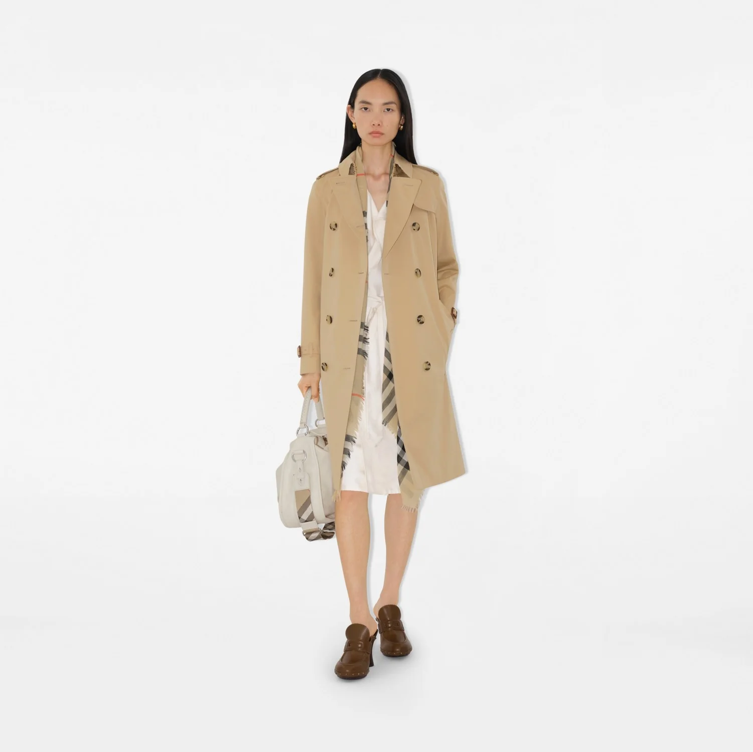 Long Kensington Heritage Trench Coat - Image 8