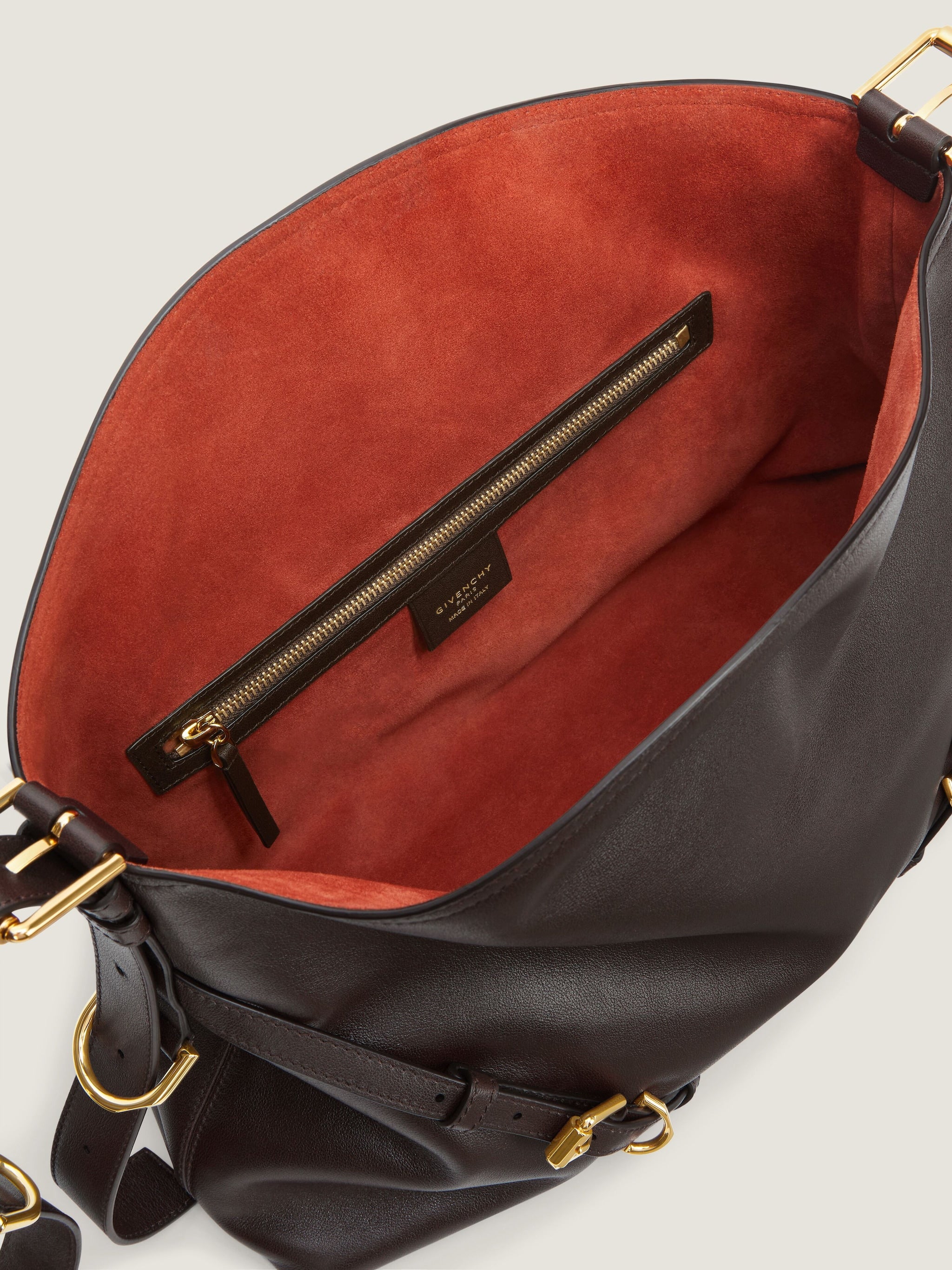 Medium Voyou Bag In Shiny Leather - Image 16